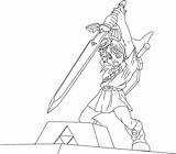 Zelda Coloring Pages Kids Legend Link Bestcoloringpagesforkids sketch template