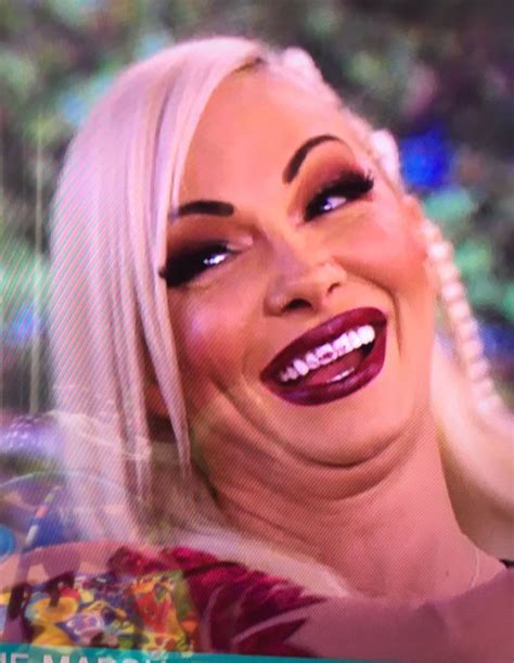 jodie marsh has lipstick all over her teeth on this morning daily star