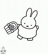 Miffy Coloring Pages Cartoon Printable Character Color Nijntje Popular Coloringhome Kids Carry Bag sketch template