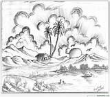 Scenery Pencil Sketch Drawing Nature Beautiful Natural Easy Step Shading Drawings Simple Sketches Landscape Jaydeep Draw Scenic Getdrawings Paint Desipainters sketch template