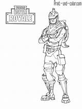 Fortnite Coloring Pages Color Print Battle Royale Boys Colouring Kids Printable Rex Skin Drawing Sheets Cute Knight Books Choose Board sketch template