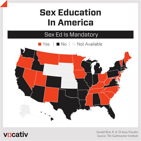 The Sorry State Of America’s Sex Ed Programs In Six Maps Vocativ