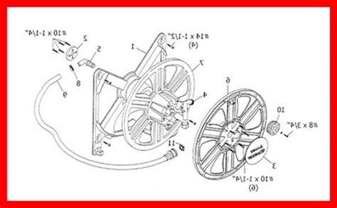 ames hose reel replacement parts