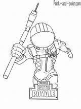 Fortnite Coloring Pages Color Print sketch template