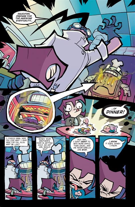 Invader Zim 1 From Oni Press Zim Is Back The Mary Sue
