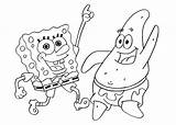 Spongebob Coloring Bob Sponge Pages Patrick Kids Printable Squarepants Cartoon Dancing Sheets Drawing Print Disney Choose Board Squidward Stencil Cartoons sketch template