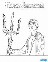 Percy Jackson Coloring Pages Poseidon Sea Kids Son Monsters Printable Trident Color Print Books Colouring Clipart Book Colour Sheets Dionysus sketch template