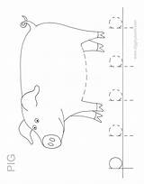 Pig Pancake Give Coloring If Pages Comments sketch template