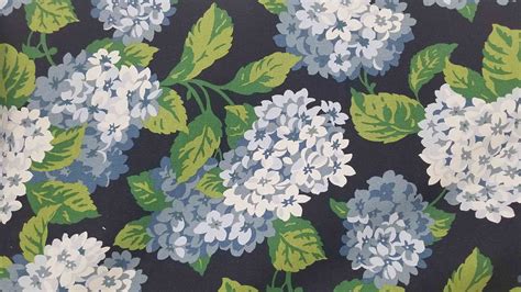 summerland navy floral hydrangea home decor fabric richtex fabrics furnishings
