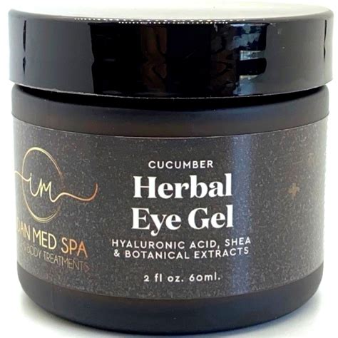 idan med spa herbal eye gel ingredients explained