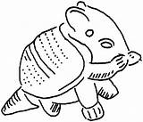 Armadillo Coloring Pages Printable Llama Caterpillar Colouring Gif Laughing Alpaca Kids Library Clipart Comments Line sketch template