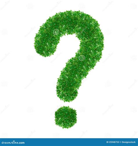 green question mark emoji