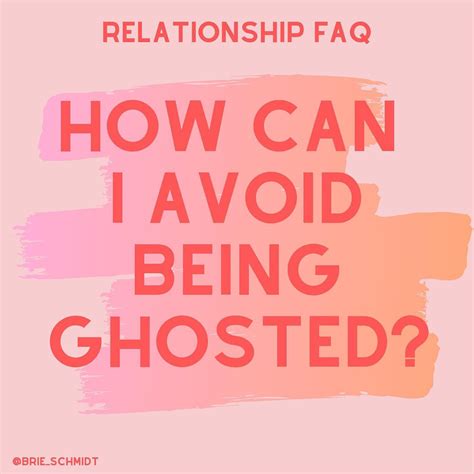 how can you avoid being ghosted in dating the answer don t date the
