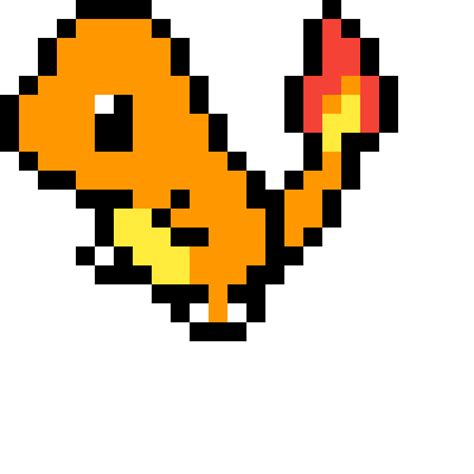 pikachu charmander pixel art gif pikachu png