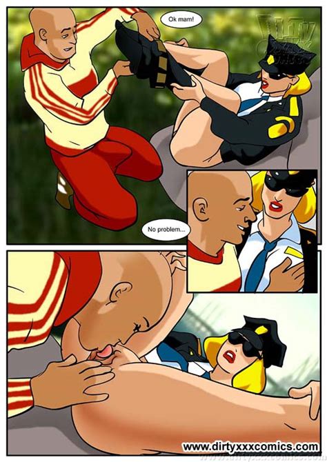 sexcartoon police girl fucked as a ticket xxx dessert picture 4