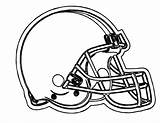 Coloring Football Helmet Browns Pages Cleveland Helmets Printable Nfl Rocks Logo Cliparts Clipart Color Ravens Lions Detroit Library Saints Orleans sketch template