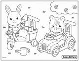 Calico Critters Getdrawings sketch template