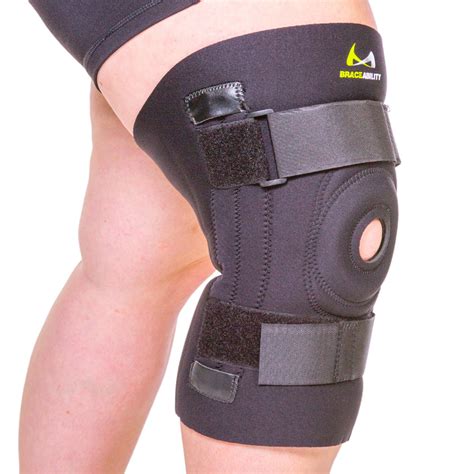 knee brace for extra large legs and big thighs plus size support