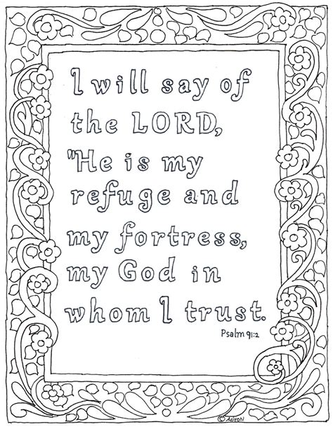 coloring pages  kids   adron  lord   refuge bible