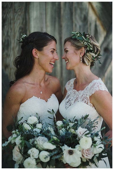 fiona and sam s modern ranch wedding lesbian wedding photography