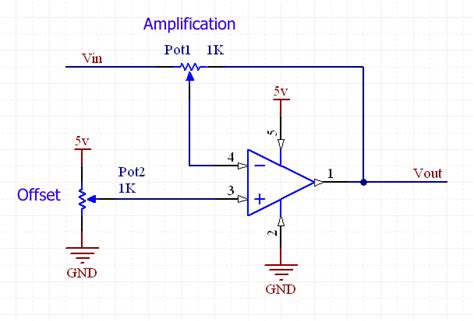 operational amplifier analog voltage level conversion level shift electrical engineering