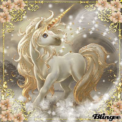 gold unicorn picture  blingeecom
