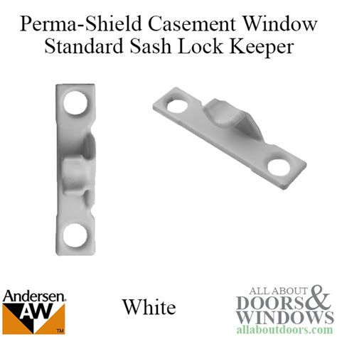 andersen casement window sash lock perma shield   lh stone