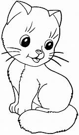 Gatos Gatitos Gatito Tiernos Gatita Perritos Dibujar Bellos Gatitas Tiernas Lindo Momentos Bebé Cucaluna Colorea sketch template