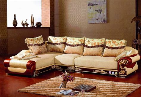 designer sectional sofas  exposed wood sofa design