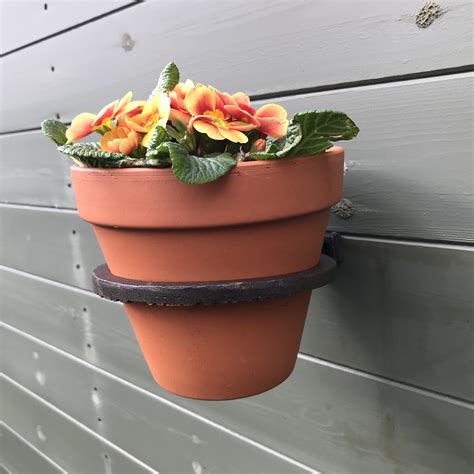 wall pot holder flower pot holder part   rustic merchants range