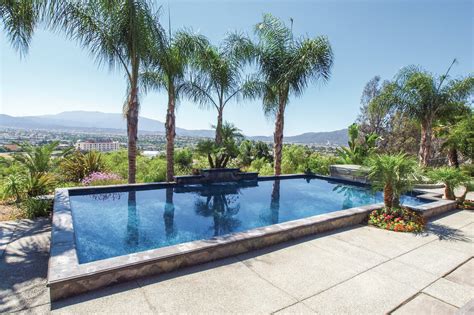 pool   classic california view earns praise pool spa news