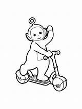 Teletubbies Mycoloring sketch template