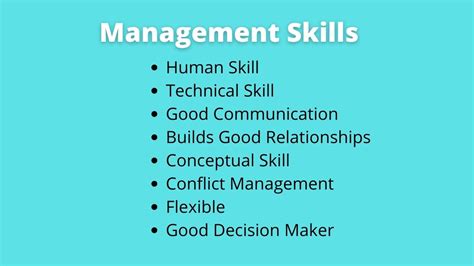 essential management skills managers  explained