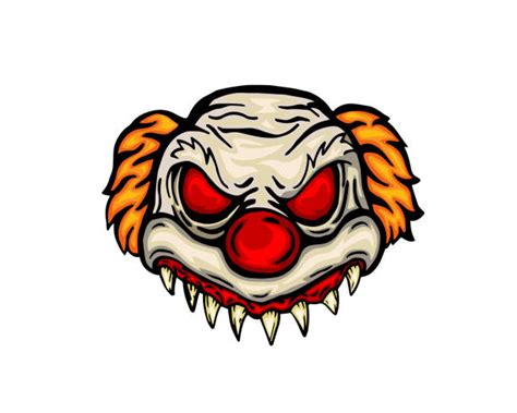 Cartoon Evil Clown Illustrations Royalty Free Vector Graphics And Clip