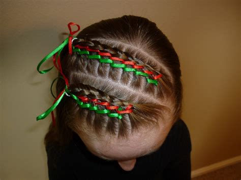 cute  crazy christmas tree party hairstyles ideas   kids girls girlshue
