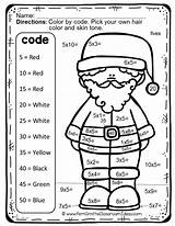 Christmas Math Color Number Coloring Worksheets Multiplication Addition Activities Numbers Printables Facts Grade Maths 3rd Fun Five Colouring Sheets Basic sketch template