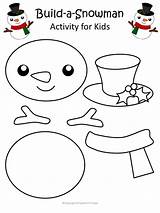 Snowman Preschoolers Simplemomproject Activity Ornaments Kindergarteners Ornament Preescolares sketch template