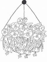 Coloring Chandelier Pages Embroidery Getcolorings Pergamano Print Printable Color Violettes Pensées Et Book Patterns Hand Getdrawings sketch template
