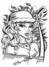 Coloring Pages Elfquest Nightfall Book Thundercats Printable Drawings Wendy Pini Pencil Sketch Sheets Fairy Fantasy Kids Portrait Creatures Divyajanani Choose sketch template