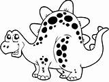 Coloring Pages Easter Dinosaur Library Clipart Kids sketch template