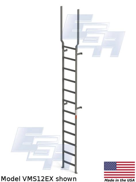 Mild-Steel Vertical Ladders (VMS-SERIES) MVMS12EX | EGA