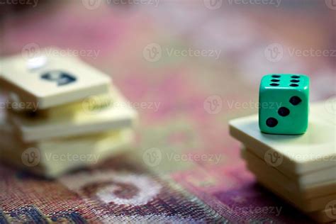 anatolia traditional rummy squares game named okey  stock photo