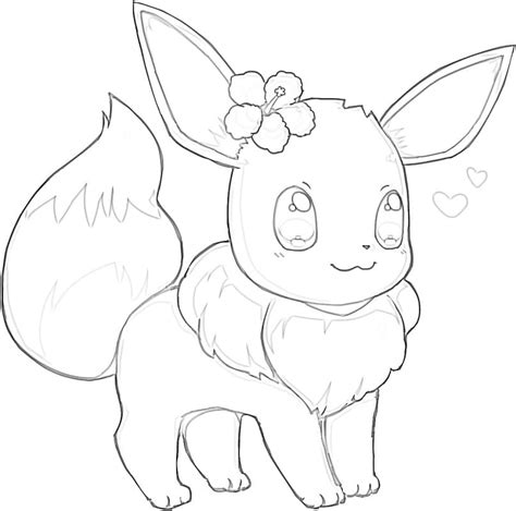 pokemon eevee evolutions coloring pages