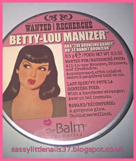 Sassylittlenails Betty Lou Manizer Nail Art