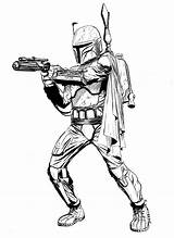 Wars Star Coloring Coloriage Fett Boba Choose Board Adult Characters Lego sketch template