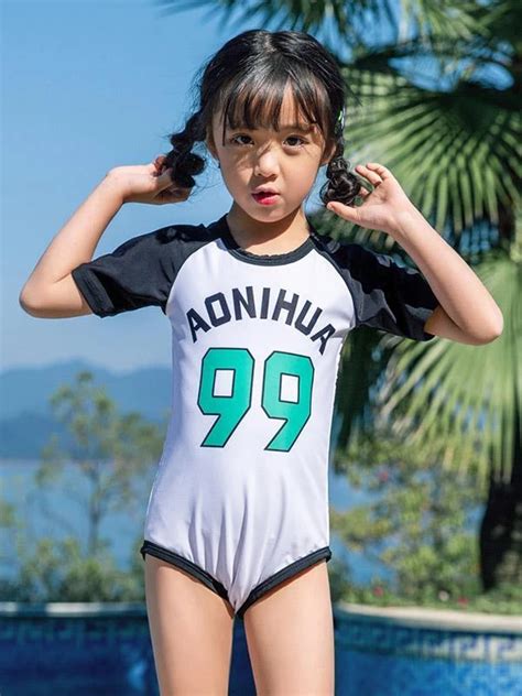 Aonihua Sweet Girl One Piece Swimwear In 2020 One Piece Swimwear