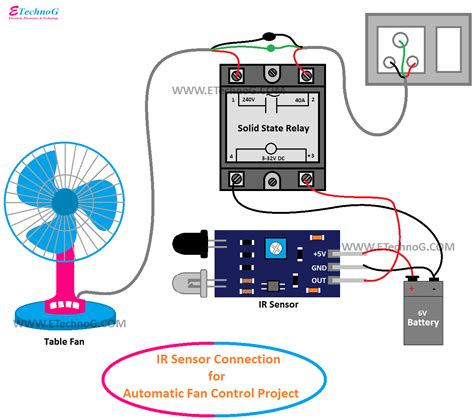 ir sensor circuit connection diagram project etechnog