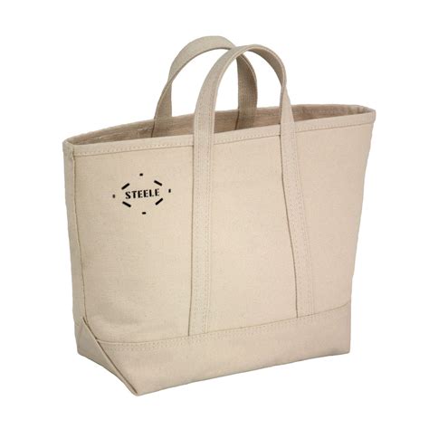 natural canvas tote bag small steele canvas basket corp