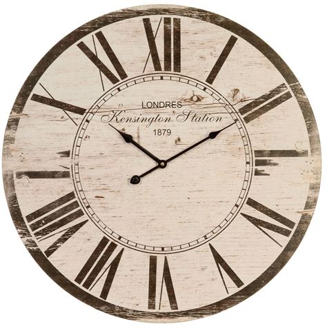 horloge chiffre romain bois lamichaurecom