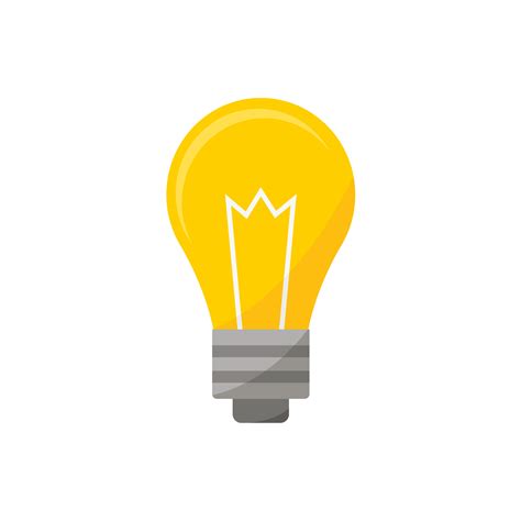 light bulb icon graphic illustration   vectors clipart
